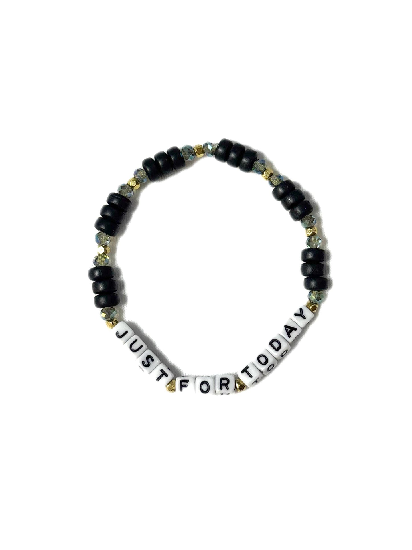 Pray • Gratitude • Just for Today Bracelet