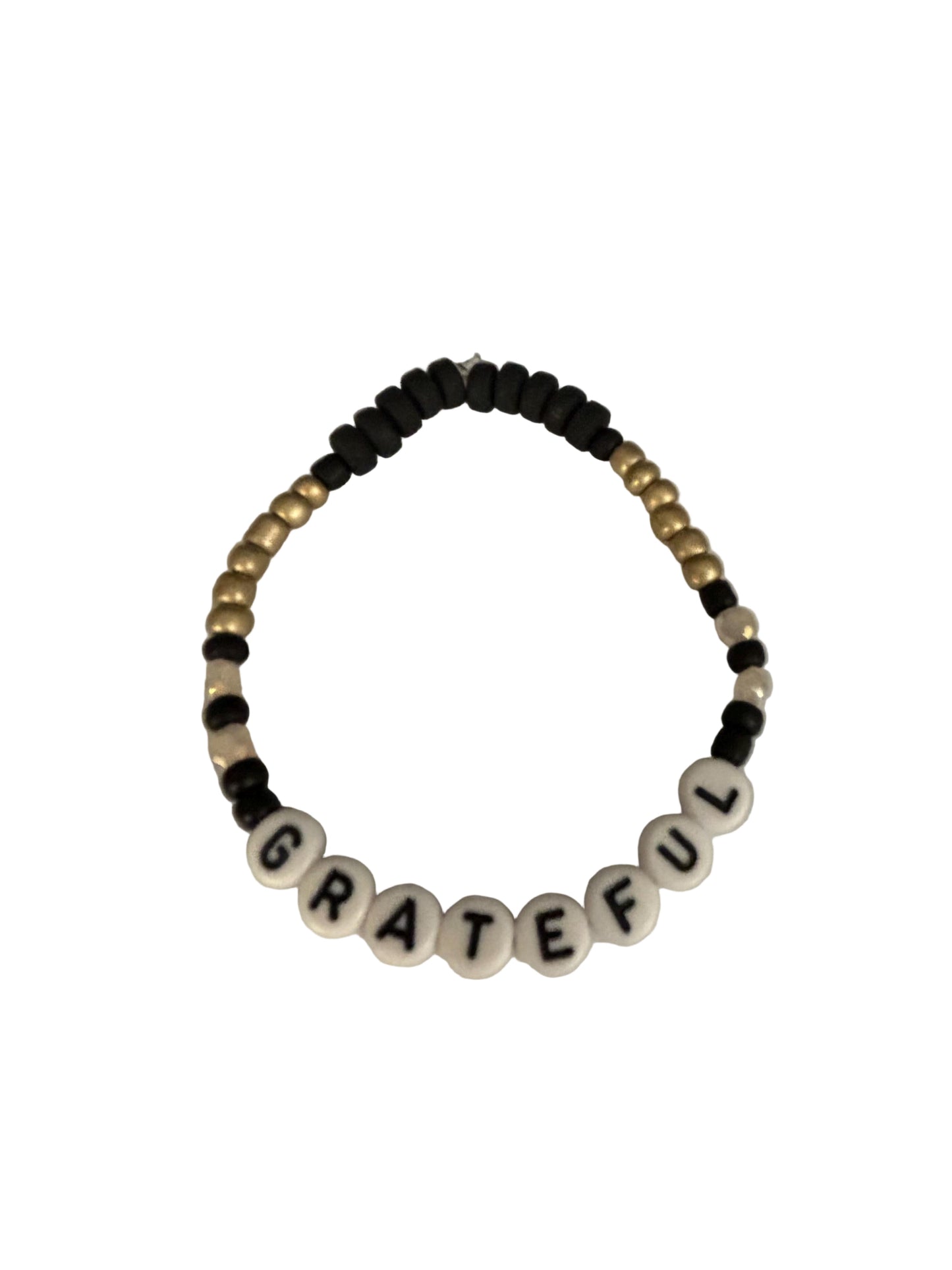 Thankful • Grateful • Blessed Bracelet