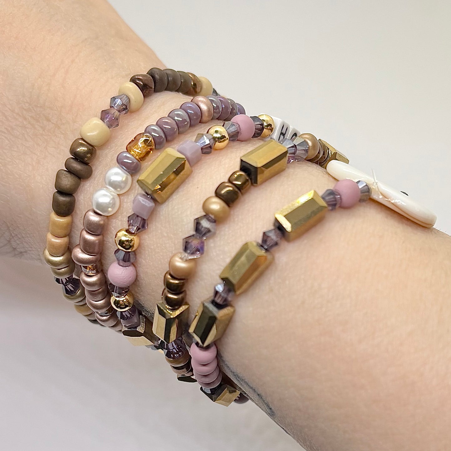 Choose Hope – 5 Bracelet Stack