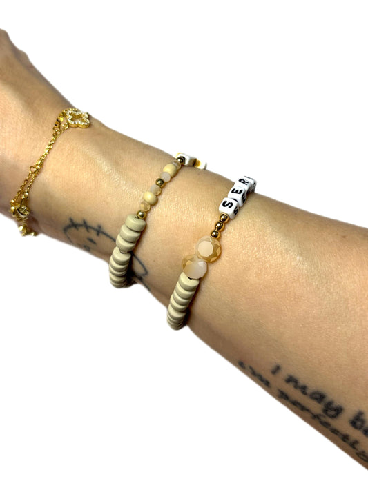 Serenity • Cross Bracelet