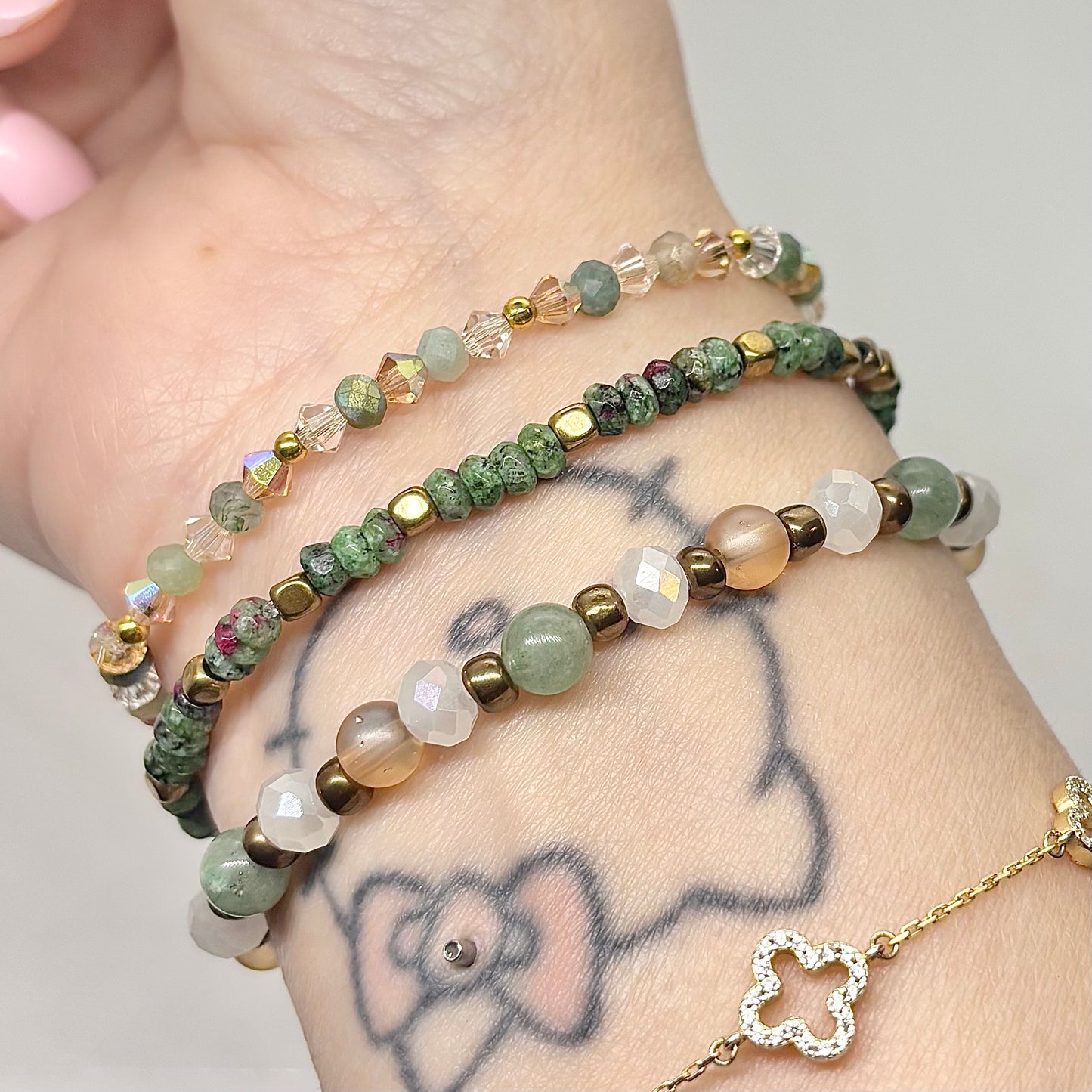 Stay Grounded Stack 🌿✨🤍