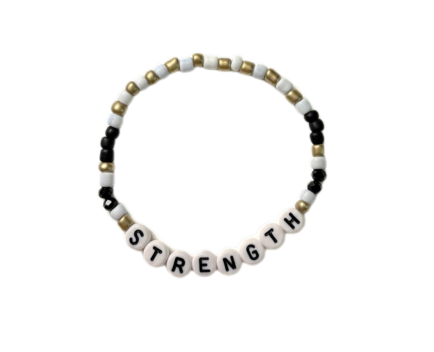 Experience • Strength • Hope Beaded Bracelet