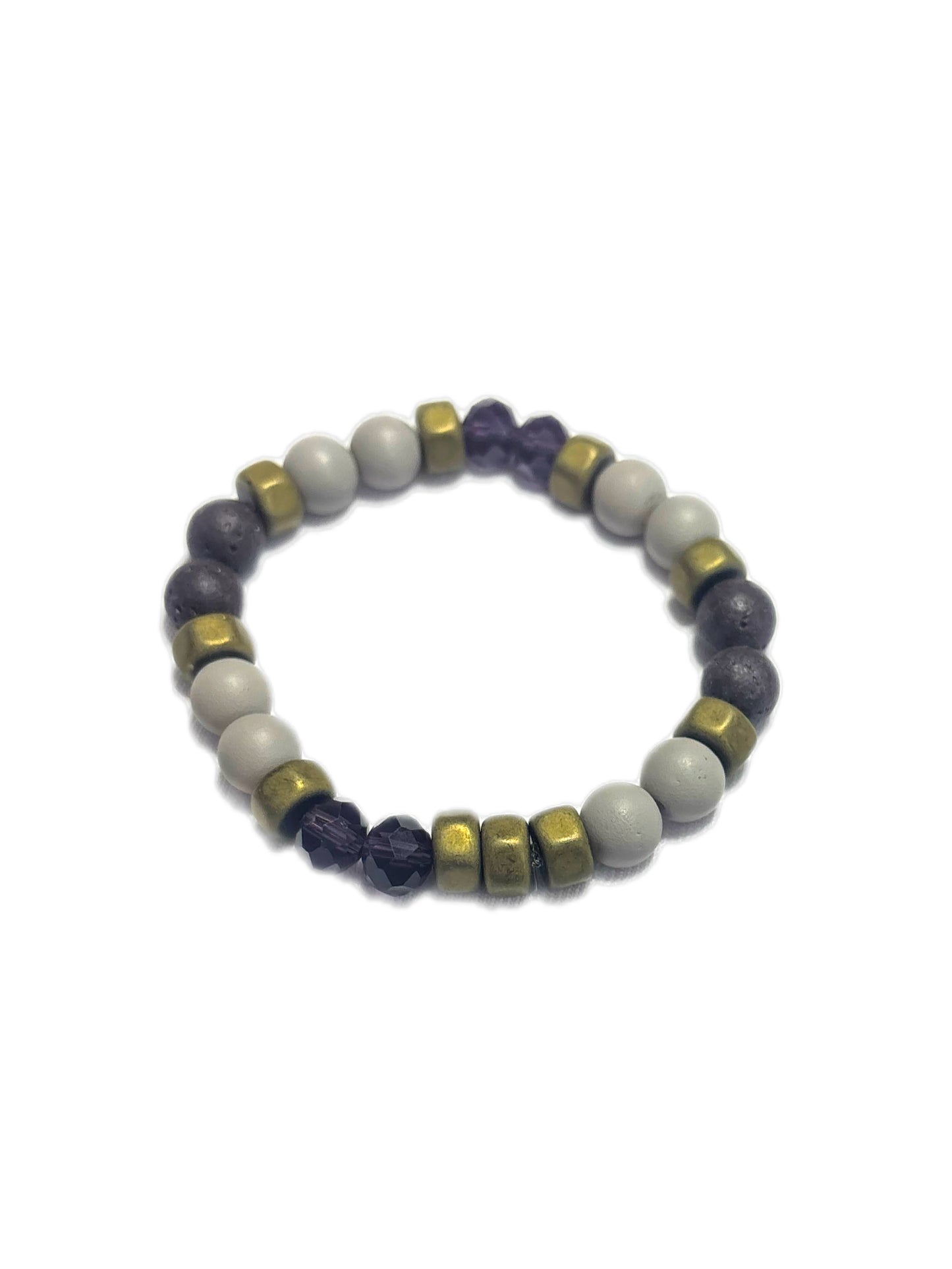 Hematite • Lava Stone Bracelet