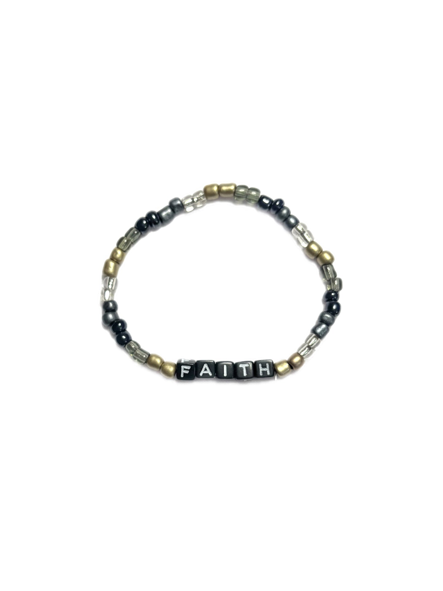 Faith • Blessed • Lotus Bracelet