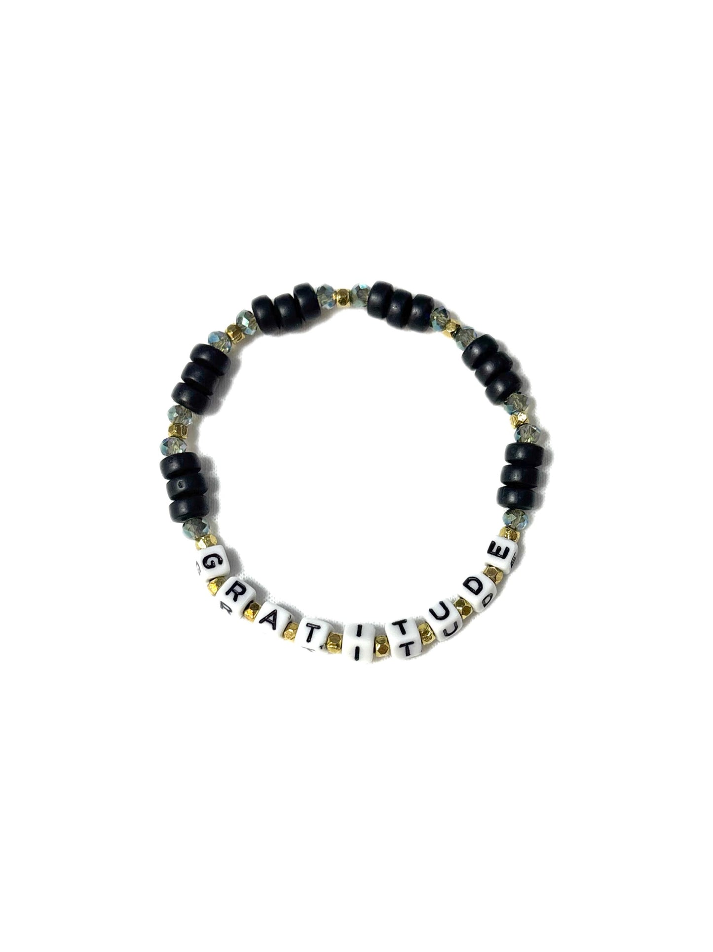 Pray • Gratitude • Just for Today Bracelet