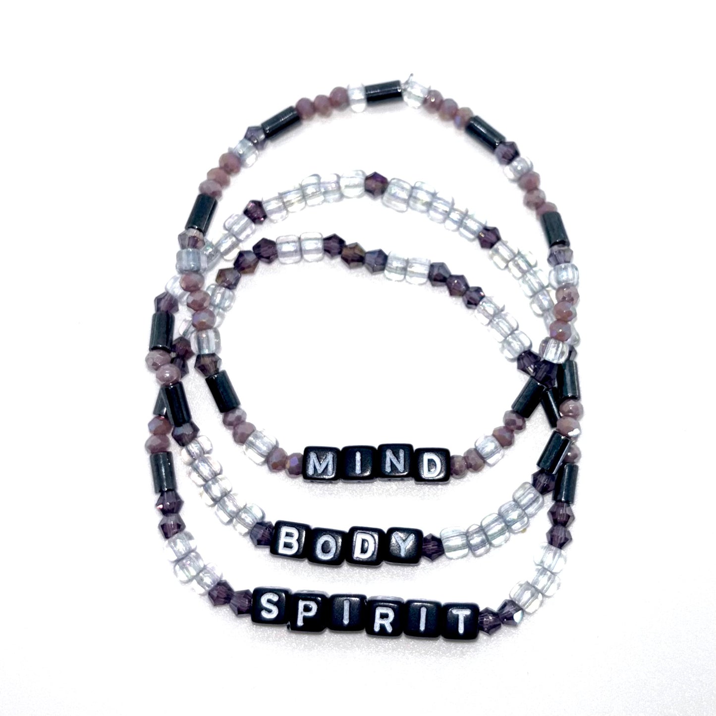Mind • Body • Spirit Bracelet Stack