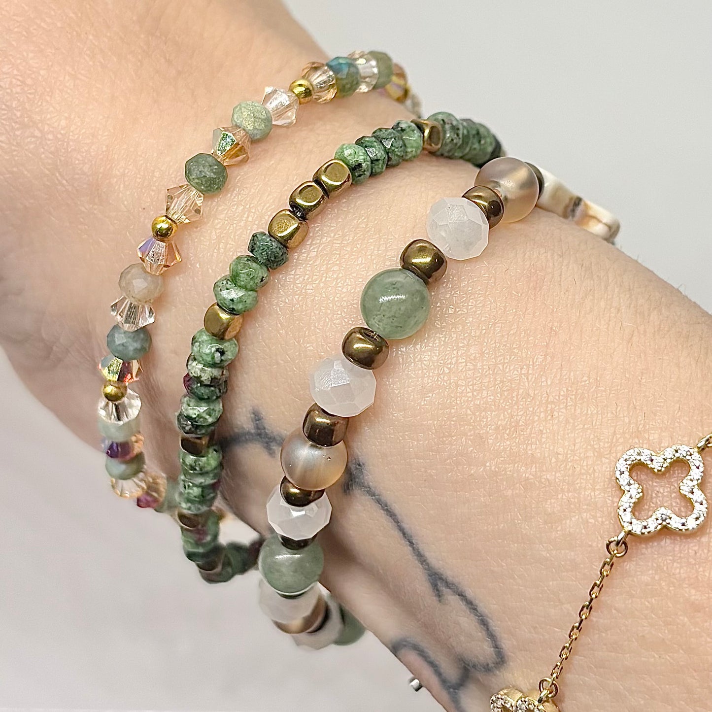 Stay Grounded Stack 🌿✨🤍