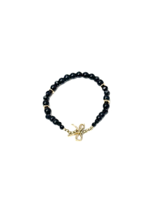 Be F*ing Nice – Black & Gold Recovery Bracelet