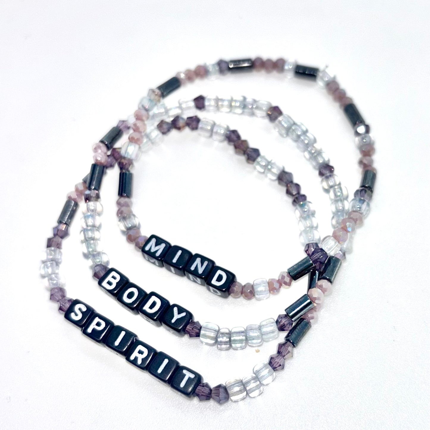 Mind • Body • Spirit Bracelet Stack
