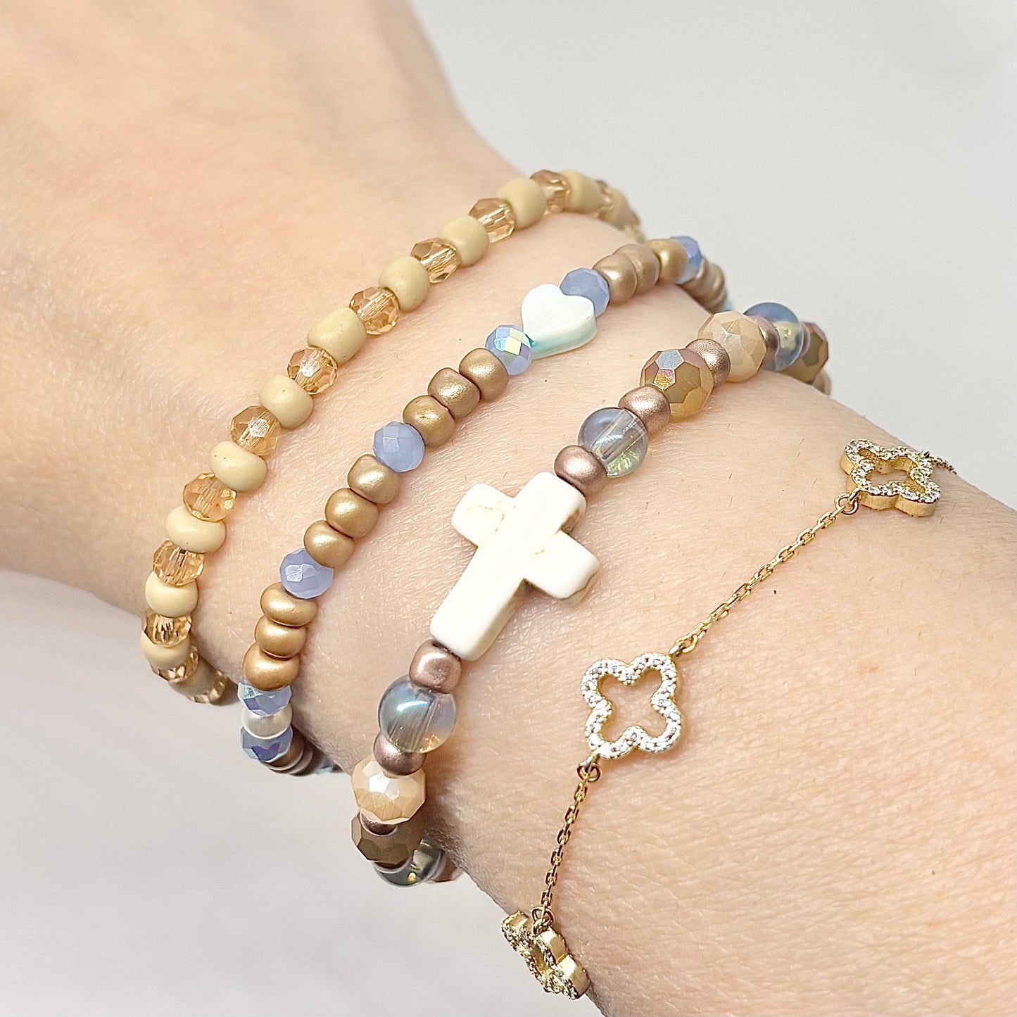 Heavenly Neutral Stack 🤍✨✝️