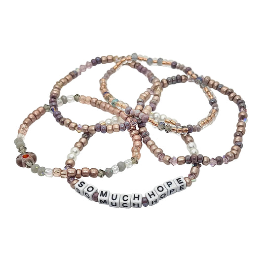 So Much Hope – 5 Bracelet Stack