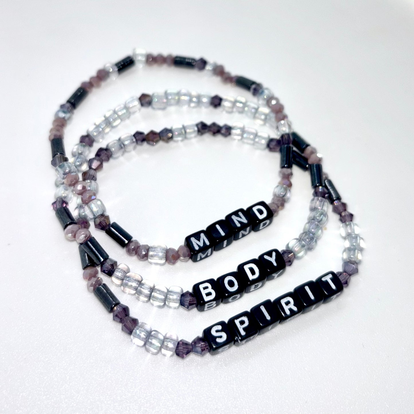 Mind • Body • Spirit Bracelet Stack