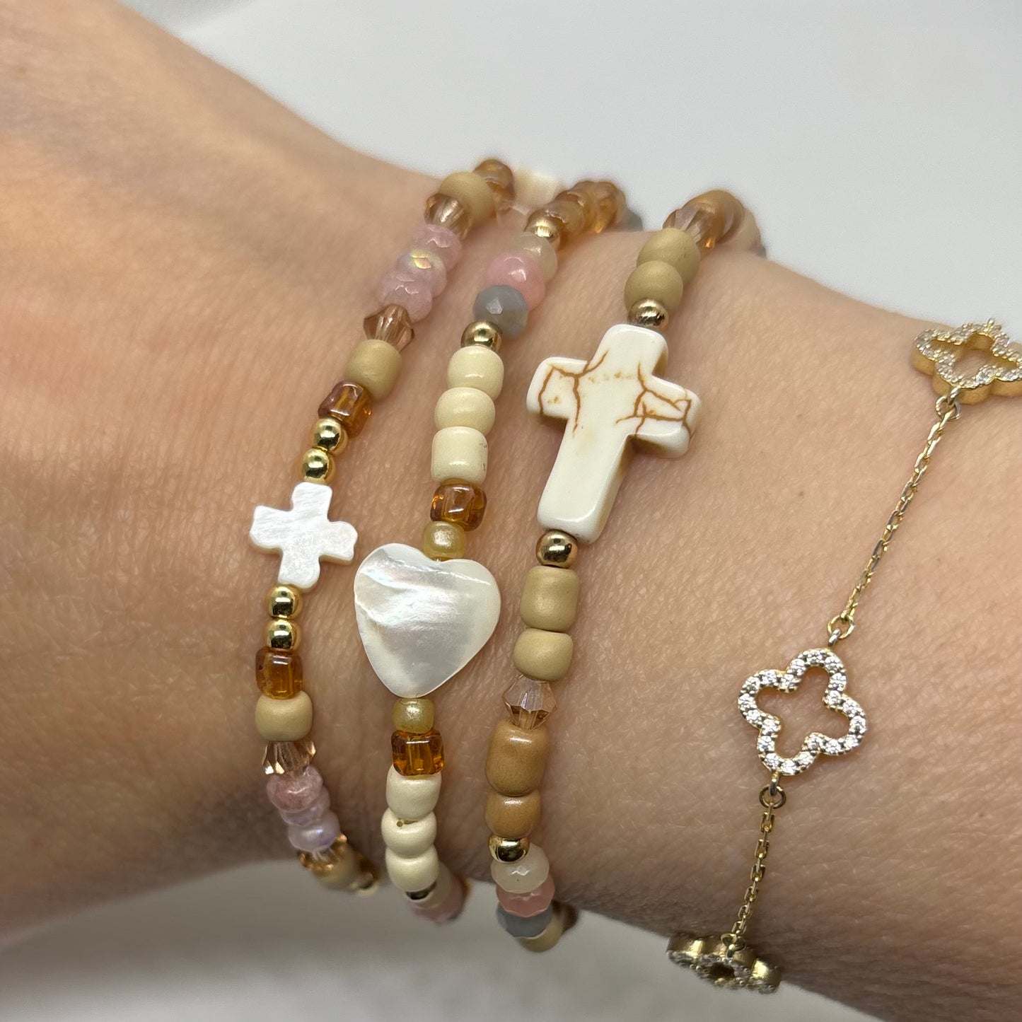 Gentle Light Faith Stack 🤍✨✝️