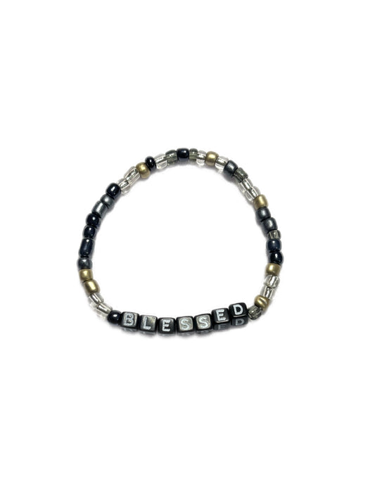 Faith • Blessed • Lotus Bracelet