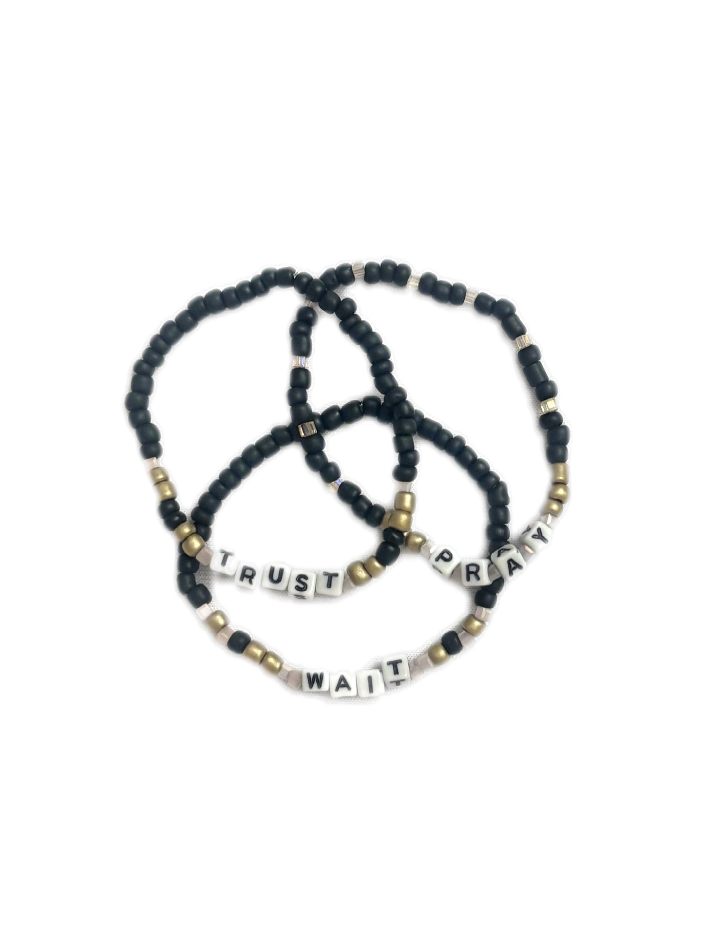 Trust • Pray • Wait Bracelet