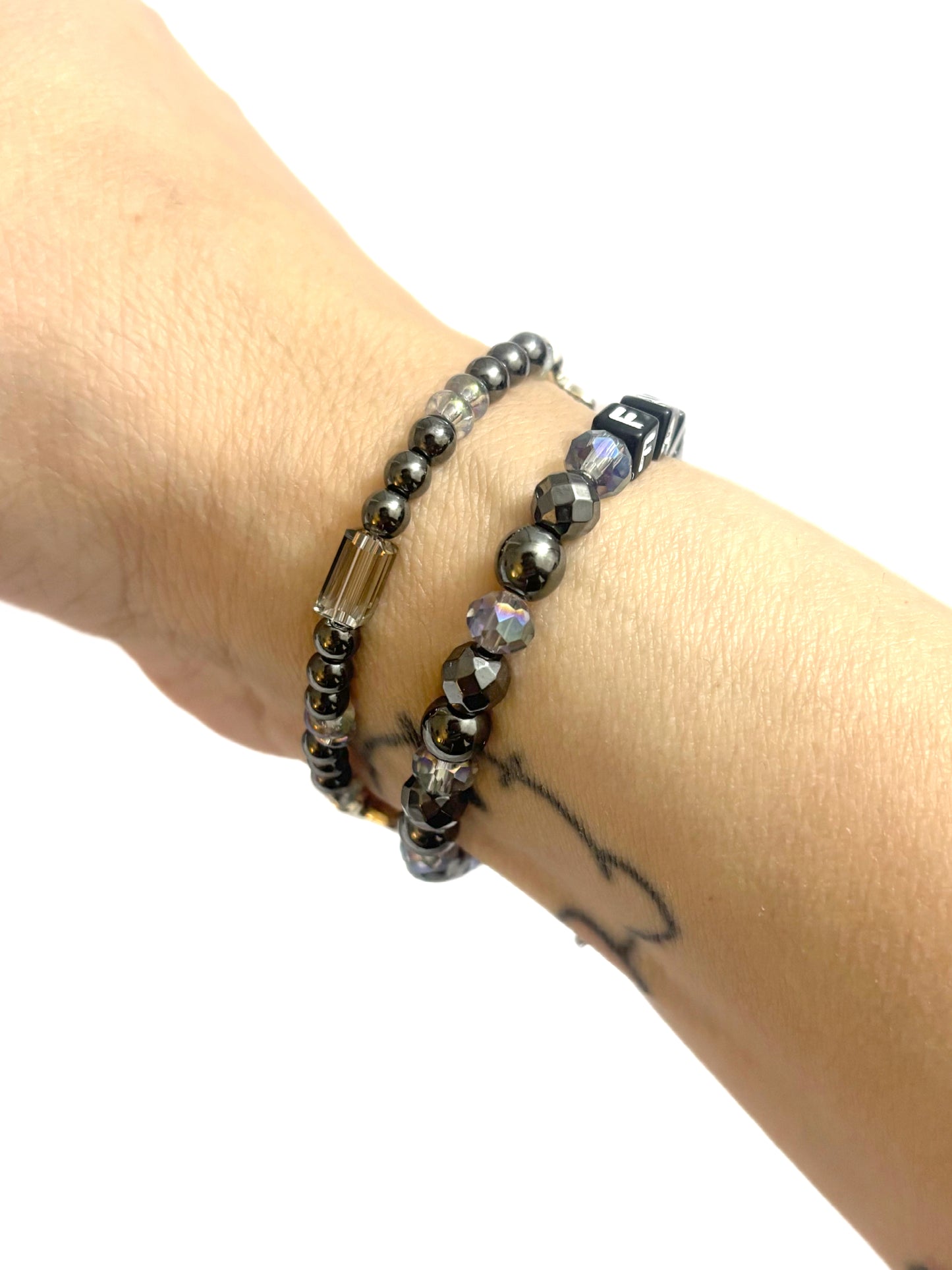 Faith • Cross Plated Hematite Beaded Jewelry | Hope & Hustle Co.